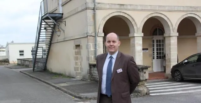 photo jérôme le brière a pris la tête du centre hospitalier intercommunal alençon-mamers (chicam) le lundi 13 novembre 2017. &copy; brice malet
