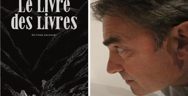 photo le livre des livres, la nouvelle création (très) originale de marc-antoine mathieu &copy; delcourt / laurent beauvallet