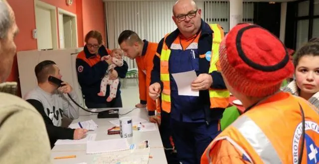 photo les bénévoles de la protection civile lors d'une précédente édition de la nuit saint-bernard à argentan. &copy; archives ouest-france