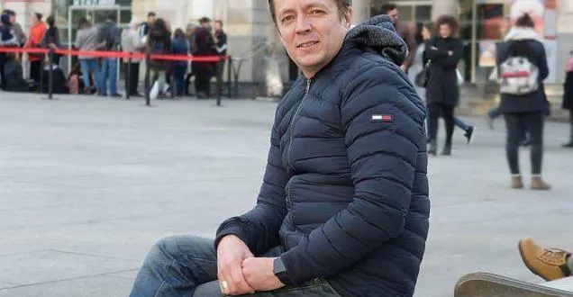 photo julian jappert invite les angevins à s’impliquer dans les jeux olympiques de 2024. &copy; photo le courrier de l'ouest - anthony pasco