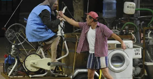 photo maria et son fils christian se plaisent à antarès. &copy; photo archives ml - denis lambert