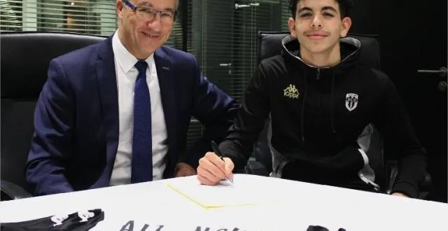 photo saïd chabane et rayan aït nouri. &copy; angers sco