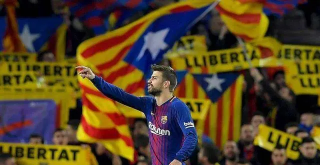 photo gerard piqué développe ses activité d'homme d'affaires au fc barcelone. &copy; lluis gene