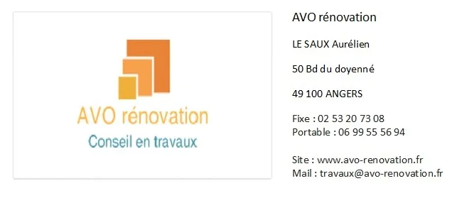 photo avo rénovation angers