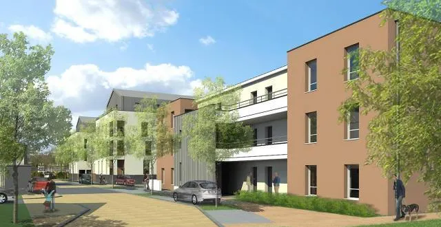 photo sur l'ancien stade bollée, seront construits 210 logements. les deux promoteurs sont connus au mans pour de nombreuses constructions. p2i s'est chargé, entre autres, de la réalisation de la résidence citadelle, dans l'ancienne caserne mangin. &copy; dr