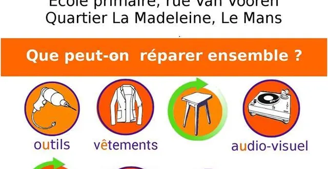 photo asso hélix/ repair café le mans