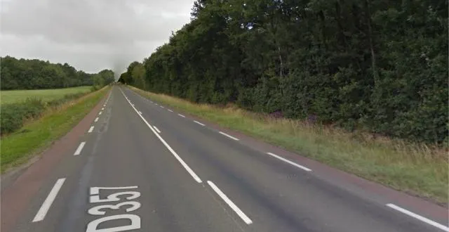 photo l'accident s'est produit sur la rd 357, à ecorpain, au lieu-dit gustave. &copy; google maps