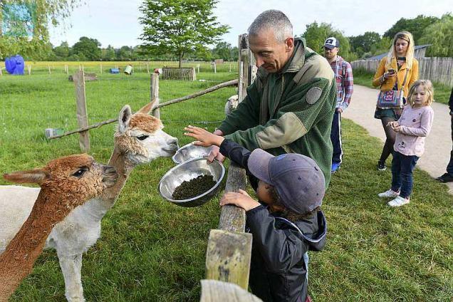 Le Mans. Des fermiers en herbe l Arche de la nature Le Mans