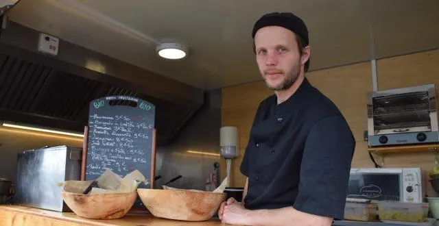photo christophe jublan s’est équipé d’un camion il y a près d’un mois. &copy; ouest-france