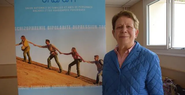 photo danielle baglin, président de l’unafam de l’orne. &copy; ouest-france