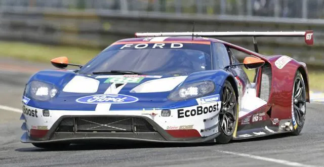 photo la ford n°68 sur laquelle est engagée sébastien bourdais cette année aux 24 heures du mans. &copy; daniel fouray