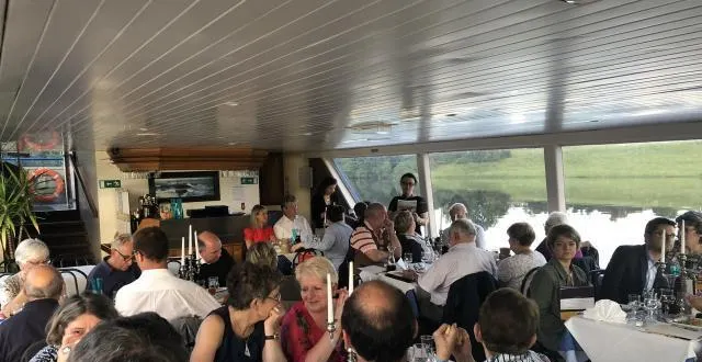 photo lors de l’assemblée générale de l’udaf de l’orne, sur le lac de rabodanges. &copy; d.r.