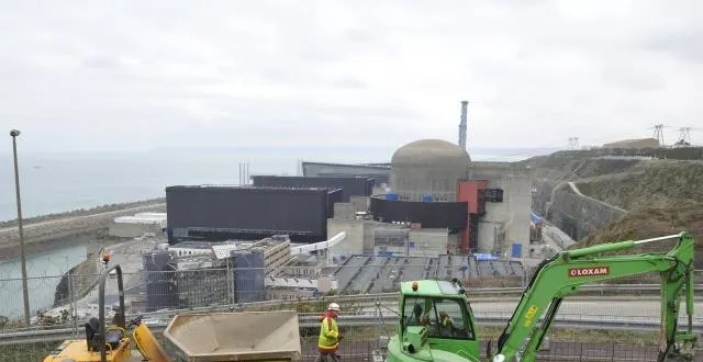 photo la centrale nucléaire de flamanville. &copy; archives ouest-france.