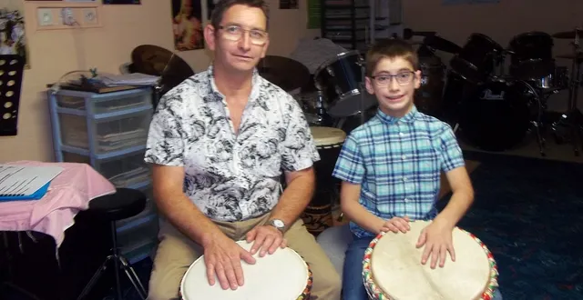 photo cours de djembé musique africaine le mans