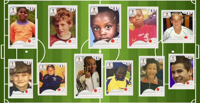 photo [quiz] les joueurs de l'equipe de france quand ils étaient enfants