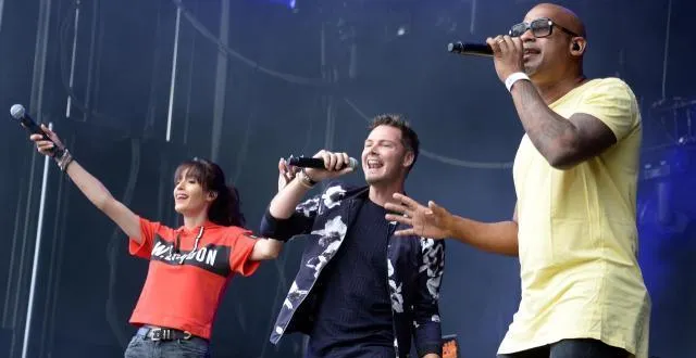 photo le collectif métissé samedi soir sur la scène des tufféeries. &copy; archives ouest-france