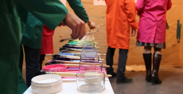 photo atelier peinture libre