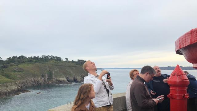 VIDEO Patrimoine Le phare du Minou a brillé de tous ses feux Brest