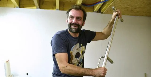 photo emeric arnaud, brasseur fléchois, depuis novembre 2015. &copy; ouest-france
