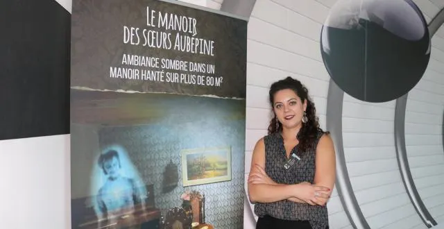 photo lucie lebray, promet une soirée extraordinaire à l’escape time, vendredi 21 septembre 2018. &copy; ouest-france