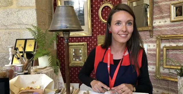 photo héloïse nice participe pour la première fois au salon de l’artisanat d’art d’alençon. &copy; ouest-france