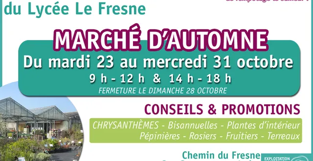 photo marché d'automne 2018