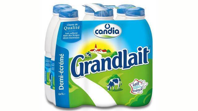 Candia rappelle des bouteilles de lait au goût suspect, vendues