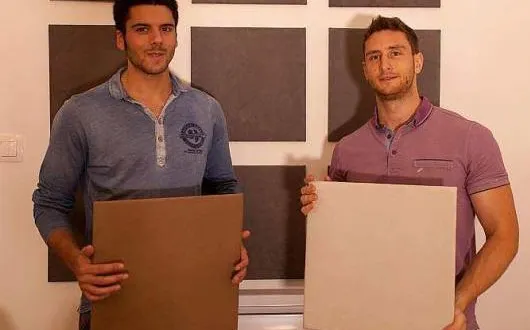 photo dany gaborieau, et son associé, thibault mercier