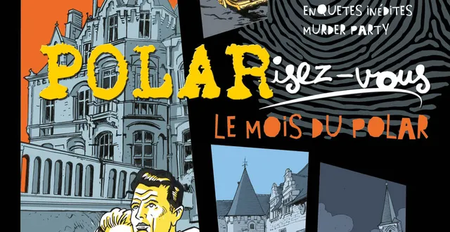 photo séance de dédicaces de delphine bilien lors du mois du polar à brissac