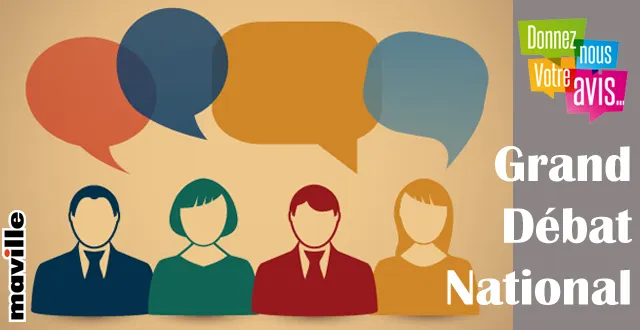 photo grand debat national. allez-vous participer ?