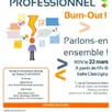 photo soirée epuisement professionnel, le 22 mars 2019 à partir de 17h30, salle claircigny, le mans