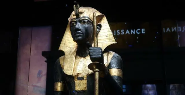 photo toutânkhamon, gardien de sa propre tombe. &copy; philippe richard/ouest-france