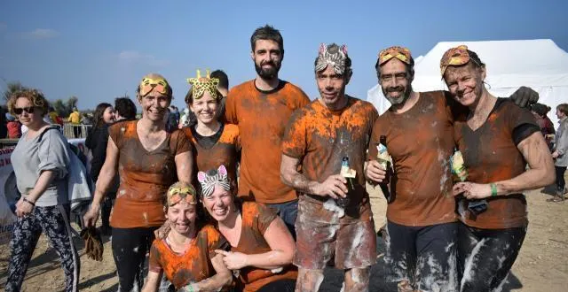 photo l’équipe « les guépards c’est un », de parcé-sur-sarthe, a participé à la 7e herculéenne. &copy; ouest-france