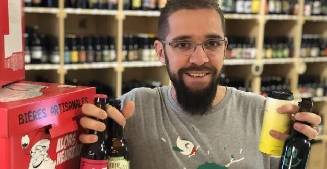 photo julien derenne, patron du local à bières. il accueille le premier festival consacré à la bière made in sarthe. &copy; ouest-france