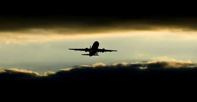 photo un avion décolle de l'aéroport nantes-atlantique, en décembre 2017. &copy; franck dubray / ouest-france