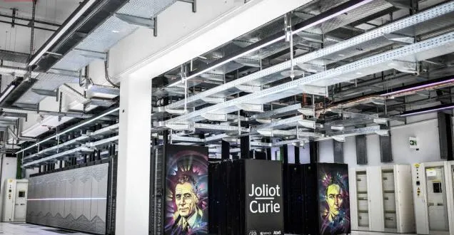 photo paris. conçu à angers, le superordinateur joliot-curie est indispensable à la recherche