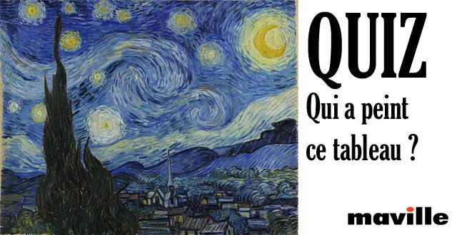 photo confiquiz n°8.3 :  qui sont les auteurs de ces célèbres peintures ?
