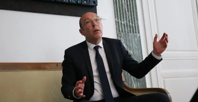 photo emmanuel darcissac, maire d’alençon, vient d’être investi par lrem pour les municipales. &copy; ouest-france