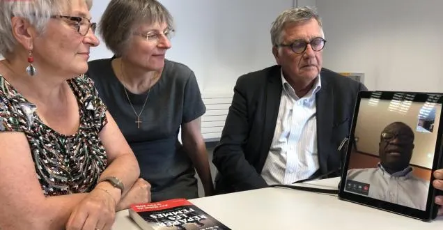 photo angers. la nouvelle vie du nobel de la paix denis mukwege formé au chu