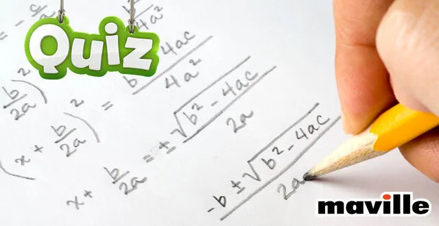 photo quiz. testez votre niveau en mathématiques !