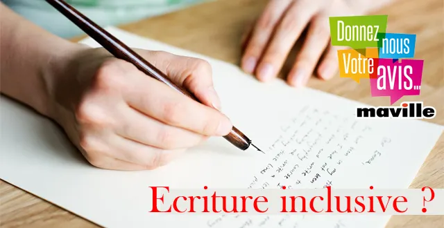 photo debat. utilisez-vous l’écriture inclusive ?