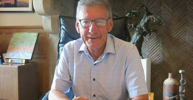 photo jean-michel bernier, une rentrée particulière pour le maire de bressuire. &copy; dominique cadu