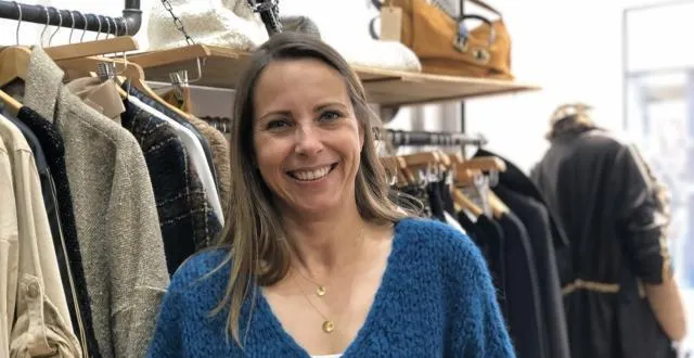 photo solveig froger a ouvert lundi les portes de « colibris », son magasin de prêt-à-porter pour femmes situé rue bolton &copy; ouest-france