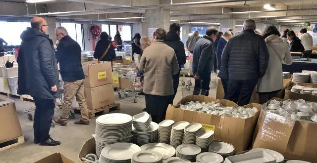 photo la vente d’hiver 2019 de l’entreprise guy degrenne, à vire, aura lieu du 15 au 30 novembre. &copy; archives ouest-france