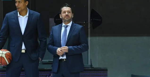 photo basket. le président du msb christophe le bouille réagit après la lourde défaite du mans à roanne
