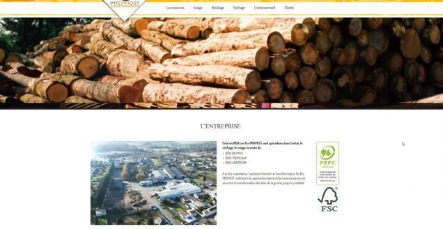 photo sauzé-vaussais. l’exploitant forestier provost frères lève 650 000 € via le crowlending