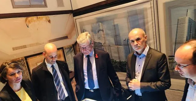 photo parmi les solutions pour la ville de demain, exposées au « démonstrateur intelligent » de fox in the city, un système d’alerte et de plan d’action en cas de pic de pollution. &copy; ouest-france