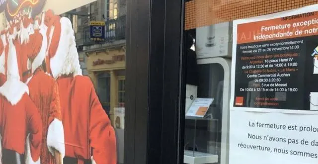 photo la boutique orange ne rouvrira pas en centre-ville. &copy; ouest-france