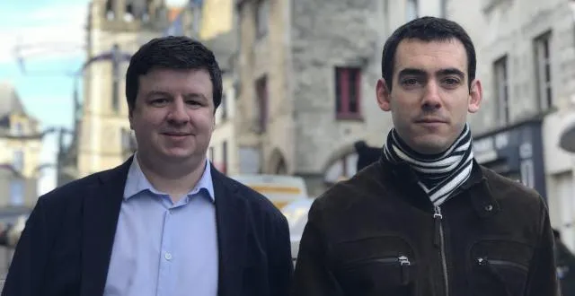 photo romain barelle (à gauche) sera tête de liste pour le rassemblement national lors des municipales de mars prochain à argentan. noël pinson (à droite), conseiller municipal de l’opposition, sera troisième sur la liste. &copy; ouest-france