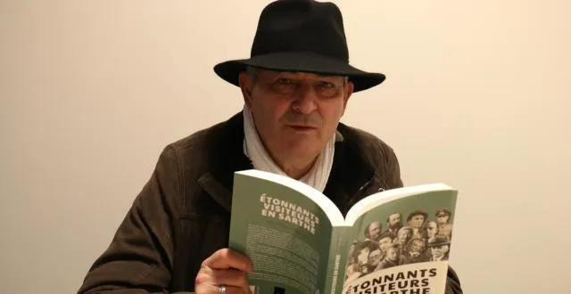 photo bertrand coudreau raconte ses drôles de découvertes dans « étonnants visiteurs en sarthe ». &copy; ouest-france